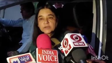 सुल्तानपुर: सुल्तानपुर मे संसद मेनका ने मृतक घनश्याम तिवारी के प्रति व्यक्त की संवेदना, कहा उनके कातिलों को छुटने नहीं दूंगी