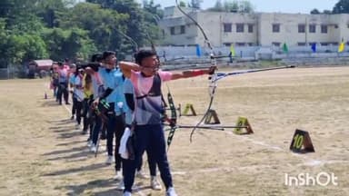 होशंगाबाद नगर: SNG ग्राउंड में 67वीं राज्य स्तरीय प्रतियोगिता में तीरंदाजी स्पर्धा में अंडर-19 बॉयज की 60मी की प्रतियोगिता हुई आयोजित