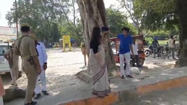 गोंडा: डीएम व एसपी ने नगर के खैरा भवानी मंदिर पोखरे का निरीक्षण कर दिए आवश्यक दिशा निर्देश