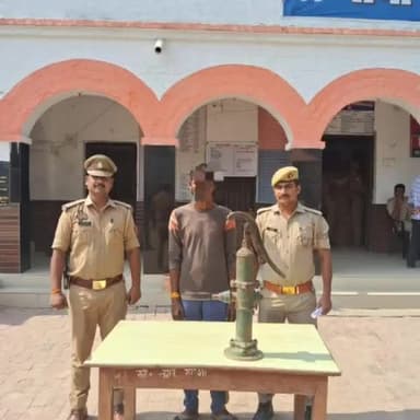 गोंडा: कोतवाली नगर पुलिस ने चोरी के आरोपी को चोरी के माल के साथ गिरफ्तार कर भेजा चालान