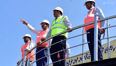 सिंगरौली: कोल इंडिया सुरक्षा एवं बचाव के कार्यकारी निदेशक नारायण दास ने एनसीएल निगाही परियोजना का किया निरीक्षण