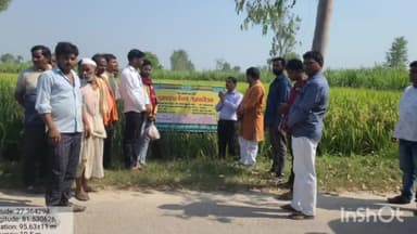 कैसरगंज: रमवापुर में इफको नैनो यूरिया एवं इसको नैनो डीएपी आधारित किसानों को किया जागरूक पूर्व सहकारिता मंत्री रहे मौजूद