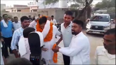 बौंद कलां: रणकोली में सम्मान समारोह का आयोजन कर सामाजिक कार्यों के लिए पूर्व विधायक राजदीप फौगाट को किया गया सम्मानित