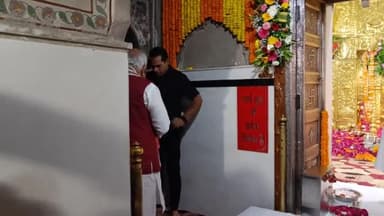 पंचकूला: शारदीय नवरात्रि के पहले दिन एमडीसी स्थित माता मनसा देवी के दरबार में पहुंचे हरियाणा के मुख्यमंत्री मनोहर लाल खट्टर