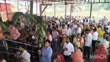 चौरीचौरा: तरकुलहा माता मंदिर में भक्तों की उमड़ी भीड़ सुरक्षा के कड़े इंतजाम