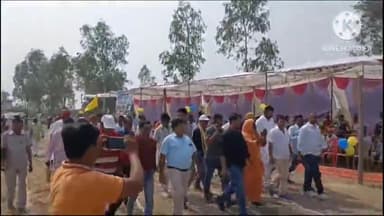 कबड्डी टूर्नामेंट का बरखेड़ा विधायक स्वामी प्रवक्ता नंद ने किया उद्घाटन!