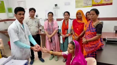 गिर्वा: भुवाणा स्थित सामुदायिक स्वास्थ्य केंद्र में एनीमिया मुक्त राजस्थान कार्यक्रम के तहत शक्ति दिवस का हुआ आयोजन