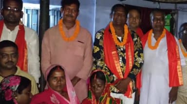 बाघमारा/कतरास: जोगता में भाजपा पार्टी के द्वारा मिलन समारोह का किया गया आयोजन, बाघमारा विधायक ढुल्लू महतो हुए शामिल