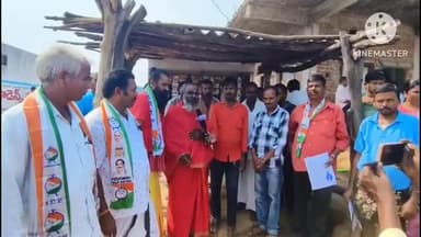 నిజామాబాద్ రూరల్: మోపాల్ మండలంలోని పలు తాండాల్లో ఎన్నికల ప్రచారం నిర్వహించిన NCP రూరల్ ఎమ్మెల్యే అభ్యర్థి శివరామ్ మహారాజ్