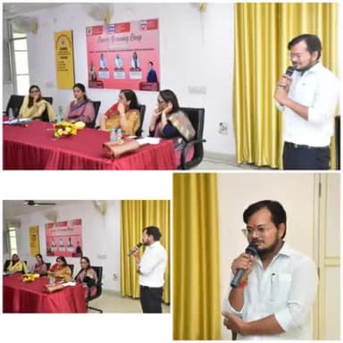 दीनदयाल उपाध्याय गोरखपुर विश्वविद्यालय में  निशुल्क कैंसर जांच शिविर का आयोजन किया गया । यूथ पॉवर एसोसिएशन के अध्यक्ष शिव प्रसाद शुक्ला ने यूथ पॉवर एसोसिएशन द्वारा किये जा रहे कार्यों के बारें में सभी को बताया ।