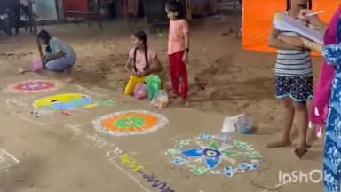 सुकमा: नवरात्रि के मौके पर दोरनापाल में आयोजित हुआ रंगोली प्रतियोगिता बच्चों ने बनाई सुंदर रंगोली किया गया पुरुस्कृत