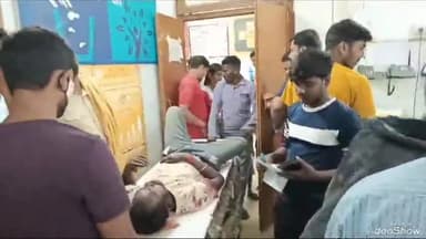 देवघर: चतरो गांव के समीप  बाइक से गिरकर दो व्यक्ति गंभीर रूप से हुए घायल, सदर अस्पताल में भर्ती