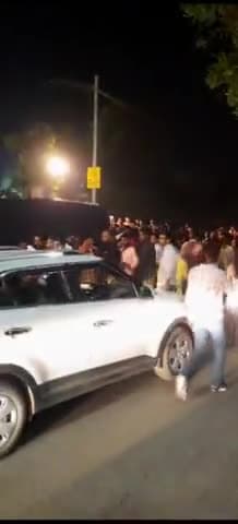 खंडित गरबे को प्रशासन ने दी परमिशन सनातन का हो रहा अपमान इवेंट कंपनी करवा रही रोड पर पार्किंग क्या प्रशासन करेगा कार्रवाई?