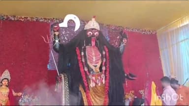 पेण्ड्रा: नवरात्रि पर्व पर पेंड्रा में जगह जगह विरजे मां दुर्गे, काली मां की प्रतिमा लोगो के बीच आकर्षण का केंद्र