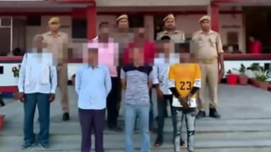 बस्ती: लालगंज थाने की पुलिस ने शांति भंग के आरोप में 7 लोगों को किया गिरफ्तार