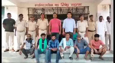 कहरा: उत्पाद पुलिस ने जिले के विभिन्न क्षेत्रों से 6शराबी को किया गिरफ्तार,अग्रतर कार्रवाई के लिए भेजा कोर्ट