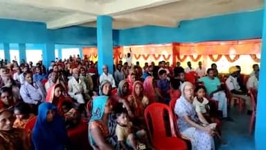 सिकटी: सिकटी प्रखंड के ठेंगापुर पंचायत में जन संवाद कार्यक्रम आयोजित शिकतों का लगा अंबार।