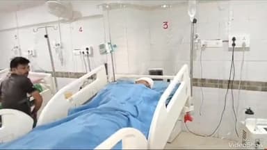 देवघर: देवघर दुमका पैसेंजर रेल से युवक गिरकर हुआ गंभीर रूप से घायल, सदर अस्पताल में भर्ती