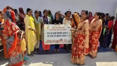 पवई: पन्ना: पन्ना जिले के सभी आंगनबाड़ी केन्द्र में महिला मतदाताओं को किया गया जागरूक