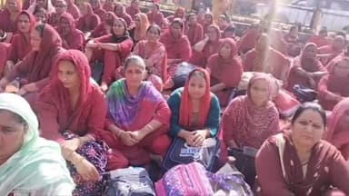 जगाधरी: यमुनानगर धरने पर बैठी आशा वर्कर का धरना हुआ समापन मुख्यमंत्री ने मांगी माने मुख्यमंत्री का किया धन्यवाद