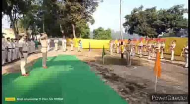 कहरा: शहीद पुलिस कर्मियों के याद में पुलिस लाइन में पुलिस संस्मरण दिवस कार्यक्रम आयोजित, शहीदों को दी गई श्रद्धांजली