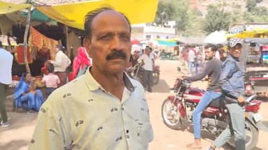 मनोहरथाना: भाजपा व भील समाज के नेता शोभाराम भील ने मां देवी धाम पर पूजा अर्चना की, मनोहर थाना के विकास को लेकर जताई चिंता