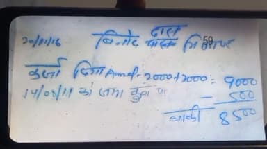 डोमचांच: बागड़ों में दस हजार की ही हुई निकासी बीमारी के नाम पर लिया गया कर्जा नही देने को लेकर संचालक पर लगाया मनगढ़ंत आरोप