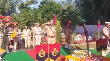 जगाधरी: यमुनानगर की पुलिस लाइन में मनाया गया स्मृति दिवस यमुनानगर पुलिस अधीक्षक रहे मुख्य अतिथि