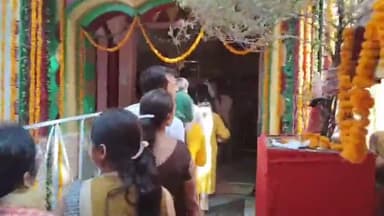 कैथल: बड़ी देवी माता मंदिर में आज सप्तमी के दिन सुबह से ही लगा भक्तों का तांता