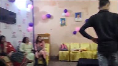 जगाधरी: खुशी उन्नति केंद्र की ओर से सरोजनी कॉलोनी में स्लम बस्ती के बच्चों के साथ नवरात्रि के उपलक्ष में मनाया गरबा