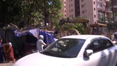 कांके: रांची के चडरी से हटाया गया अतिक्रमण, एशियाई वूमेंस हॉकी चैंपियनशिप को लेकर हटाया जा रहा अतिक्रमण