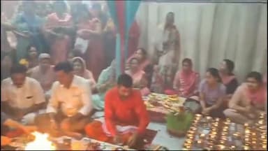 सिरसा: डबवाली रोड श्री सालासर धाम मंदिर में दुर्गा अष्टमी पर कन्या पूजन व हवन यज्ञ का आयोजन, विशाल भंडारा भी लगाया