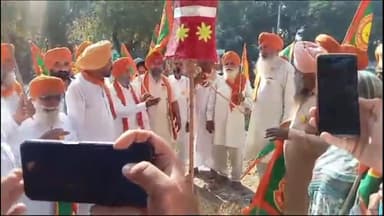 ਪਟਿਆਲਾ: ਕਿਸਾਨ ਯੂਨੀਅਨ ਭਾਟੇੜੀ ਕਲਾਂ ਵੱਲੋ ਪੁੱਡਾ ਗਰਾਉਂਡ ਚ ਕੇਂਦਰ ਸਰਕਾਰ ਦਾ ਰਾਵਣ ਰੂਪੀ ਪੁਤਲਾ ਫੂਕ ਕੇ ਪ੍ਰਦਰਸ਼ਨ