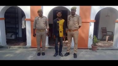 बस्ती: दुष्कर्म के आरोपी को कलवारी थाने की पुलिस में 48 घण्टे के अंदर कुसौरा बाजार से किया गिरफ्तार