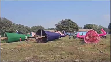 डेहरी: डालमियानगर में रावण दहन स्थल पर लगा गंदगी का अंबार, नगर परिषद के खिलाफ आयोजन समिति ने खोला मोर्चा