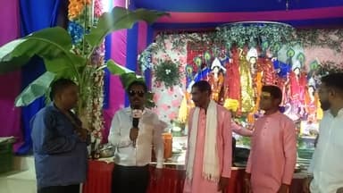 अंबिकापुर: सर्वाजनीक दुर्गा पूजा समिति  चंद्रपुर जिला सूरजपुर छत्तीसगढ़ के अध्यक्ष मिथिलेश साहू से AP news की खास बातचीत