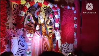 सिरसागंज: नगर सिरसागंज में पथवारी मंदिर सहित सभी मंदिरों में नवरात्रि की नवमी पर लगी भीड़