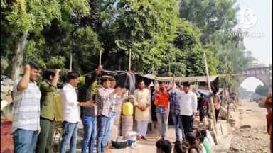 धौलपुर: *एबीवीपी के द्वारा सेवा बस्ती में दुर्गा नवमी पर मचकुंड रोड पर कन्या पूजन का कार्यक्रम किया आयोजित