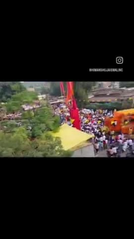 हिंदू युवा एकता मंच के द्वारा आयोजित श्री राम जी के भव्य शोभा यात्रा अंबिकापुर में आयोजित हुई