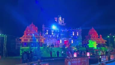 बर्धमान पश्चिम बंगाल में लगा दुर्गा पूजा का भव्य पांडाल #Bardhman #Kolkata