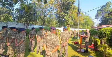 कोंडागांव: चिखलपुटी मुख्यालय में आइटीबीपी ने मनाया 62वां बल स्थापना दिवस, भव्य परेड द्वारा बल ध्वज को दी गई सलामी