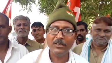 जींद: लघु सचिवालय के बाहर धरने पर बैठे ग्रामीण सफाई कर्मी बोले- मांगें नहीं मानी गईं तो बच्चों को भी धरने में करेंगे शामिल