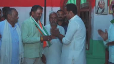 मझगवां: BJP के पूर्व मंडल उपाध्यक्ष व वरिष्ठ अधिवक्ता लवकुश गौतम ने मझगवां में नीलांशु चतुर्वेदी के हाथों ली कांग्रेस की सदस्यता