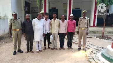 महरौनी: कोतवाली महरौनी कोतवाली पुलिस ने मारपीट एवं गाली-गलौज को लेकर 6 अभियुक्तों को शांतिभंग की धारा में किया गिरफ्तार