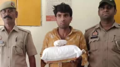 हमीरपुर: पुलिस ने बिलहड़ी गांव की गोशाला के समीप से डेढ़ किलो गांजे के साथ एक युवक को किया गिरफ्तार