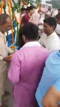 #पानीपत के बस स्टैंड से खाटू श्याम के लिए बस रवाना करी गई