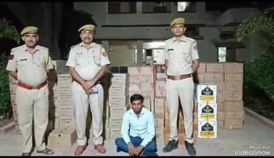 रानीवाड़ा: विधानसभा चुनाव के मद्दे नजर रानीवाड़ा पुलिस ने 162 कार्टून अवैध शराब के साथ एक आरोपी को किया गिरफ्तार
