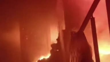 जावरा: खिड़की दरवाजा स्थित तीन मंजिला रुई फैक्ट्री में अचानक लगी आग, फायर ब्रिगेड की टीम आग पर काबू पाने में जुटी