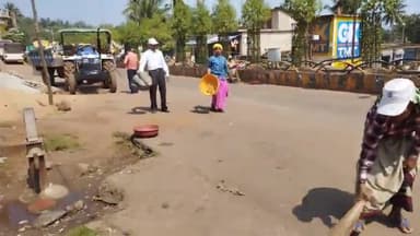 बड़े बचेली: किरंदुल।किरंदुल मे त्यौहारों के मद्देनजर नगर में जारी है सफ़ाई कार्य