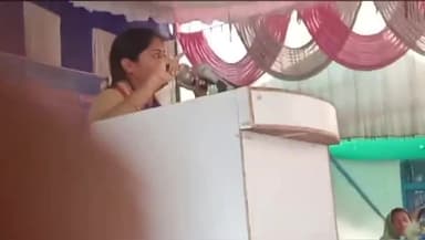 करछना: घूरपुर में सिराथू विधायक डॉ पल्लवी पटेल ने स्वागत समारोह के दौरान सरकार पर जमकर साधा निशाना